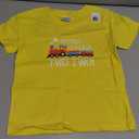 2nd Birthday Boy Train Chugga Chugga Two Two Toddler T-Shirt