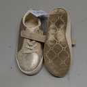 Carter's Girls' Perrie Sneakers (9 Toddler, Gold)