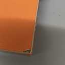 LITTLE TREE Small Corner Shelf, Modern 5-Tier Wall Corner Bookshelf, Stylish Bookcase Storage Rack for Small Space, Living Room, Bedroom (1 Pack, Orange)