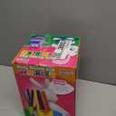 JOYIN Motorized Easter Egg Decorator Kit, Easter Busy Bunny Egg Spinner Whirler Decorating Machine with 10 Non-Toxic Markers for Kids Craft Activities (Blue)