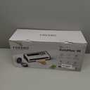 FRESKO Vacuum Sealer Machine with Automatic Bag Detection, 0.2-inch widened Heating Strip, Compact Food Sealer, Easy to Use, Starter Kit (Large, Silver Black)