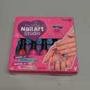 Nail Art Studio for Girls - Birthday Gift - Nail Polish Kit for Kids Ages 7-12 Years Old - Girl Gifts Ideas - Gift Set - Girly Stuff - Polish, Pens, Glitter, Stickers, Gems, Filer - 8 9 10 11 12 Year