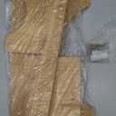 AZEN Toilet Stool Squat Adult, Wood Poop Stool for Bathroom Adults, 7 Inch Height (Yellow (1 Pack))