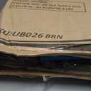 Patio Umbrella Base 43lbs Outdoor Umbrella Stand with Wheels, Heavy Duty Square Concrete Stand Market Umbrella, Black