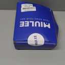 MIULEE Aqua Sheer Curtains 96 Inches Long, 4 Panels Set, Light Filtering Rod Pocket Voile Drapes for Living Room and Bedroom, Airy Soft Fabric Window Treatments, 42 x 96 Inches