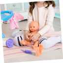 Sosoport Flexible Hands Model for Dolls 6 Pairs Plastic Hand Parts for DIY Doll Crafting Miniature Creations