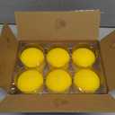 12 Pack 3 Inch Citronella Floating Candles for Summer, 10 Hour Yellow Dripless Tealight Candles for Cylinder Vases, Centerpieces at Wedding Party Pool Holiday