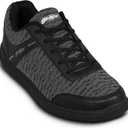 KR Strikeforce Men's Flyer Mesh Bowling Shoe Black/Steel (US Footwear Size System, Adult, Men, Numeric, Medium, 9.5)