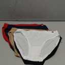 Tommy Hilfiger Women's Bikini Underwear 5-Pack (Sky Captain/Bright Whte/Black/Roebuck/Tango Red)
