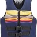 Airhead Santa Cruz Life Vest Multiple Sizes - Swim Vests for Adults, Children & Youth - Kwik Dry Neolite Fabric - USCG Approved