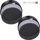 Replacement Filter for LV-H132 Air Purifier, Compatible with Laukowind 3-in-1 Nylon Pre-Filter, High-Efficiency Activated Carbon True HEPA Filters, Part LV-H132-RF, 2 Pack