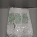 OLANLY Bathroom Rugs 34x21, Extra Soft Absorbent Chenille Bath Rugs, Rubber Backing Quick Dry, Machine Washable Bath Mats for Bathroom Floor, Tub and Shower, Home Decor Accessories, White