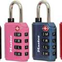 Master Lock 4691DWD TSA Approved Set Your Own Word Combination Lock,1 Pack, Colors May Vary