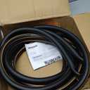 Giraffe Tools Garden Hose 25ft x 3/4", Heavy Duty Water Hose, Flexible, Hybrid Lightweight Hose with Swivel Handle, Male to Female Fittings, Burst 600 PSI