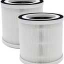 2 PACK Replacement Filter compatible with TCL BREEVA A1 Air Purifier,true hepa h13 BREEVA A1F and BREEVA A1/A1W