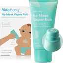 Frida Baby No-Mess Vapor Rub, Baby Vapor Rub for Chest, Neck, Back + Foot, Non-Medicated, Petroleum-Free, Hands-Free Applicator Tube, Non-Staining, Soothing Eucalyptus & Lavender for Sleep