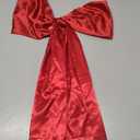 Large Red Bow for Decorations Big Ribbon Bows Banner Wall Hanging Decor for Baby Shower Bow Themed Wedding Car Coquette Birthday Party Christmas Tree Toppers Dcor