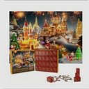Advent Calendar The Jigsaw Puzzle 1008 Total Pieces 42 Piece Per Day For 24 Days 27.5x19.7in