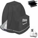 XCZ Sand Filter Pump Cover. Winter Insulated Cover. With Sherpa Lining. Suitable for 12-16in Sand Filter Pumps. Black