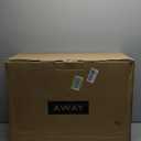 Away Medium Checked Luggage, Lightweight Hard Shell Suitcase with Spinner Wheels, Durable Rolling Luggage, TSA Lock, 26 Inch, Navy Blue