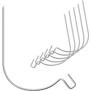 Picture Hangers, PinCute Picture Hanging Hooks Drywall Hooks Holds Up to 100lbs No Tools Need, Hang Art, Clocks, Frames or Planters 50 PCS