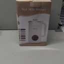 Upgraded 10-in-1 Nut Milk Maker Machine with Stainless Steel Lid, 40oz Soy Milk Maker for Almond, Oat, Coconut, Juice, Plant Based Milk Maker Blender with 18H Delay/Keep Warm/Self Cleaning