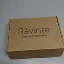Ravinte 20 Pack 3" Drawer Pulls Champagne Bronze Cabinet Cup Pulls Kitchen Hardware Cabinet Handles Drawer Handles Knobs 3 inch Hole Center