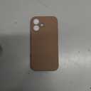 FireNova Magnetic for iPhone 17 Case, Compatible with MagSafe, [Integrated Silicone Camera Control Button] [Camera Protection] Anti-Scratch Microfiber Lining Phone Case, 6.3", Light Brown