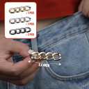 Pants Tightener for Waist Women Jean Tightening Clips Jean Pins to Make Waist Smaller Adjust Waist Clips Pant Pins
