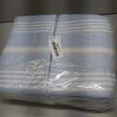 Eliamo Turkish Beach Towel Set of 6 Beach Towels Cotton Quick Dry Sand Free 36 x 71 inch Turkish Towel Oversized Lightweight Beach Towels Blue