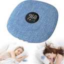 Under Pillow Speaker for Sleeping, Dual Bone Conduction Bluetooth Pillow Speaker with LED Display, Two Listening Playback Modes, 955 Minute Timer Adjustment, 16 Hour Battery Life for Sleep Aid (Blue)