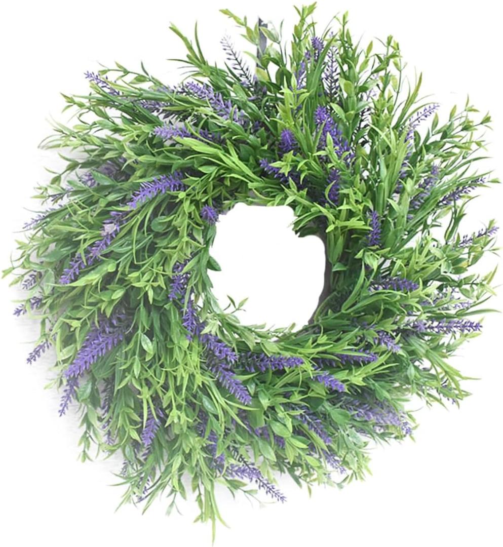 Front Door Wreath Wedding Garland Outdoor Wreaths Lavender Decorations Home Hanging Garland