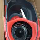 O-Cedar EasyWring Microfiber Spin Mop, BucketFloor Cleaning System, Red, Gray, Standard