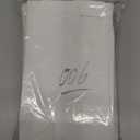 uxcell 32 Pcs Kraft Paper Gift Bags, Stand Up Gift Bags with Handles Reusable Party Favor Bags Candy Gift Boxes for Weddings Bridal Party Gift Packing (White)