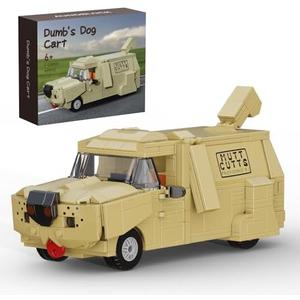 Dumb’s Car Building Blocks Set, DIY Vehicles Building Toys Model, Dumber City Van Car Building Kit, Compatible with Lego, Gift for Movies Fans、Adult 、Kids, Aged 6+ (499PCS)
