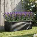 12 Bundles Artificial Flowers for Outdoor, Faux Silk Morning Glory Spring Summer Flowers for Outside Garden Planter Front Porch Yard Patio Window Box & Indoor Table Vase Home DecorPurple