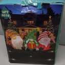 KOOY 6FT Christmas Inflatables Outdoor Decorations Inflatable Christmas Gnomes Blow up Yard Decorations Built in LED Lights for Xmas New Year Party Lawn Holiday Winter Xmas Decor