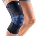 Bauerfeind - GenuTrain - Knee Brace - Targeted Support for Pain Relief and Stabilization of The Knee, Provides Relief of Weak, Swollen, and Injured Knees- Size 4 - Color Black