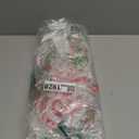 Meonum 4 Pcs Peppermint Candy Christmas Decorations Outdoor Large Christmas Yard Stakes Lime Green and Red Xmas Candy Garden Lawn Signs with Stakes and Bow for Home Pathway Walkway Party Decor(Red)