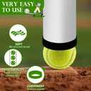 Tennis Ball Tube Picker Upper | DIY No-Bend Retriever Saves 70% Time | Multi-Scoop for Tennis/Pickleball Coaches & Players