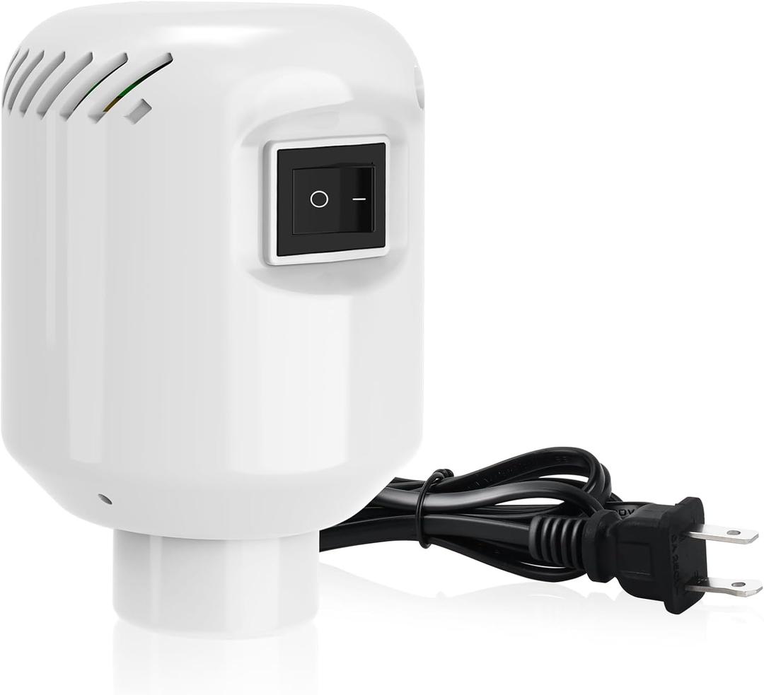 Vacuum Pump for Storage Bags Electric Pump for Vacuum Storage Bags Space Saver Bag Portable Electric Pump (White)