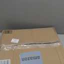 Mayfair Natural Oak Veneer Toilet Seat with Chrome Hinges, Round, Wood