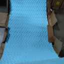 DMI 4-Inch Foam Mattress Topper, Egg Crate Foam Pad, Mattress Pad and Bed Topper for Support, Air Circulation, Pressure Relief and Weight Distribution, Twin Size, 33 x 71, Blue