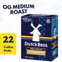 Dutch Bros® OG Medium Roast, 22 Count, Medium Roast, Single Serve Coffee Pods for Keurig K-Cup Brewers