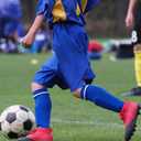 Medsuo 2 Pairs Kids Football Socks Aged 7-12 Knee High Breathable Soccer Socks Long Football Sport Socks for Kid Boy Girl (Blue)