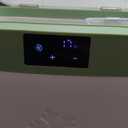 Car Refrigerator, Portable Car Fridge 12V Refrigerator 13.5 Quart (White)