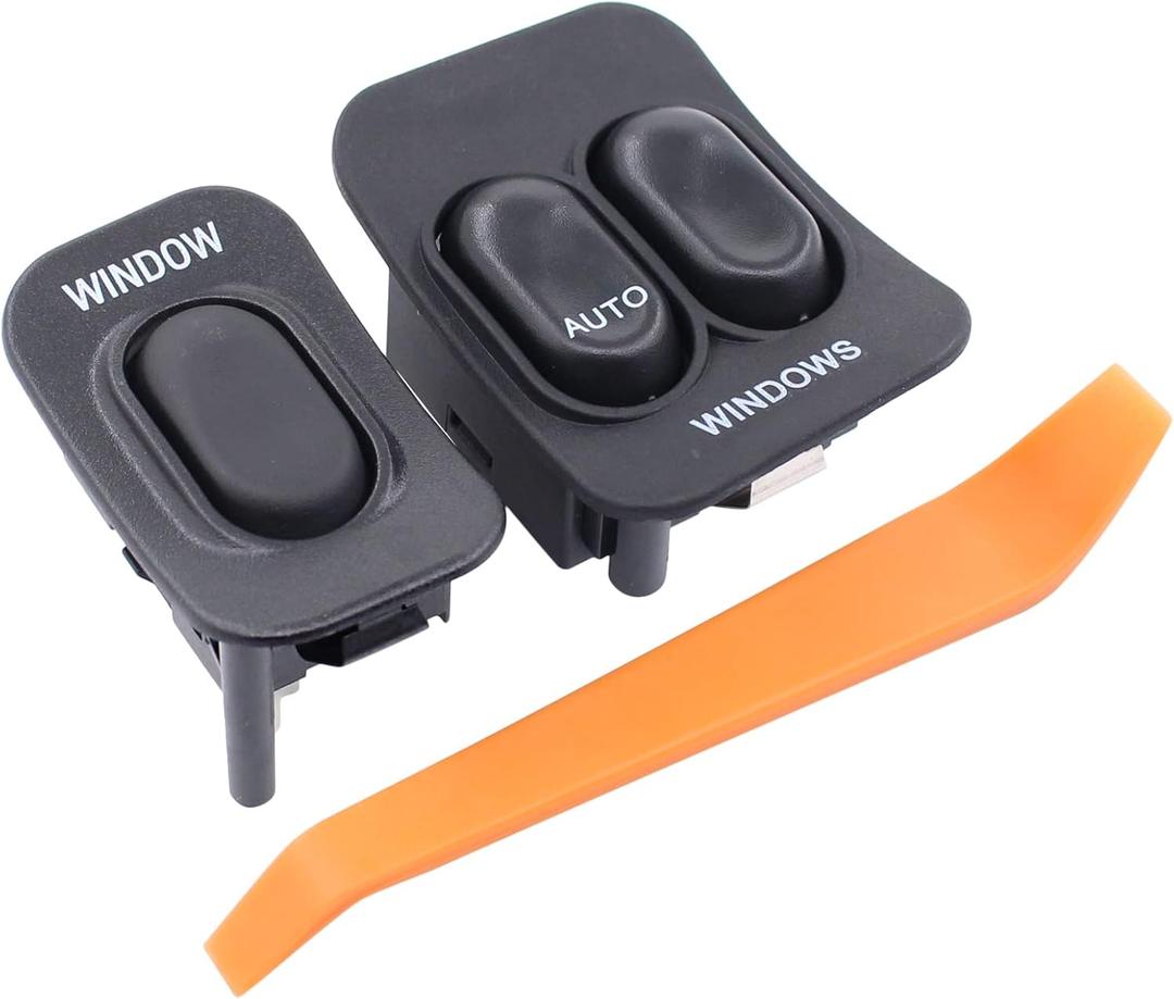 ApplianPar Front Driver and Passenger Side Window Switch for Ford Ranger 1995-2007