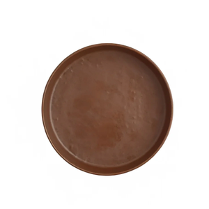 12 Pcs Steelite 7180TM505 6 1/2" Round Melamine Plate, Redwood