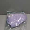 Wenrine Womens Lace Mini Dress Summer Short Sleeve Crewneck Sheer Mesh Casual Loose Ruffle Babydoll Dresses (Large, Light Purple)