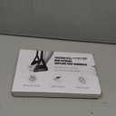 Airplane Foot Hammock, No Collapse Foot Rest for Plane Travel with Extended Adjustment Strap, Portable Desk Foot Hammock with Thickened Foam, Foot Sling Travel Essentials to Relax Your Feet (1 Pc Black)